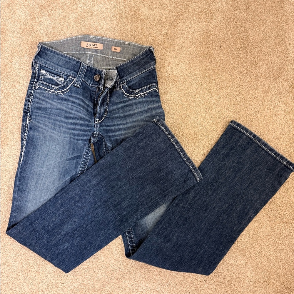 Ariat Women's Dark Blue Boot Cut Jeans